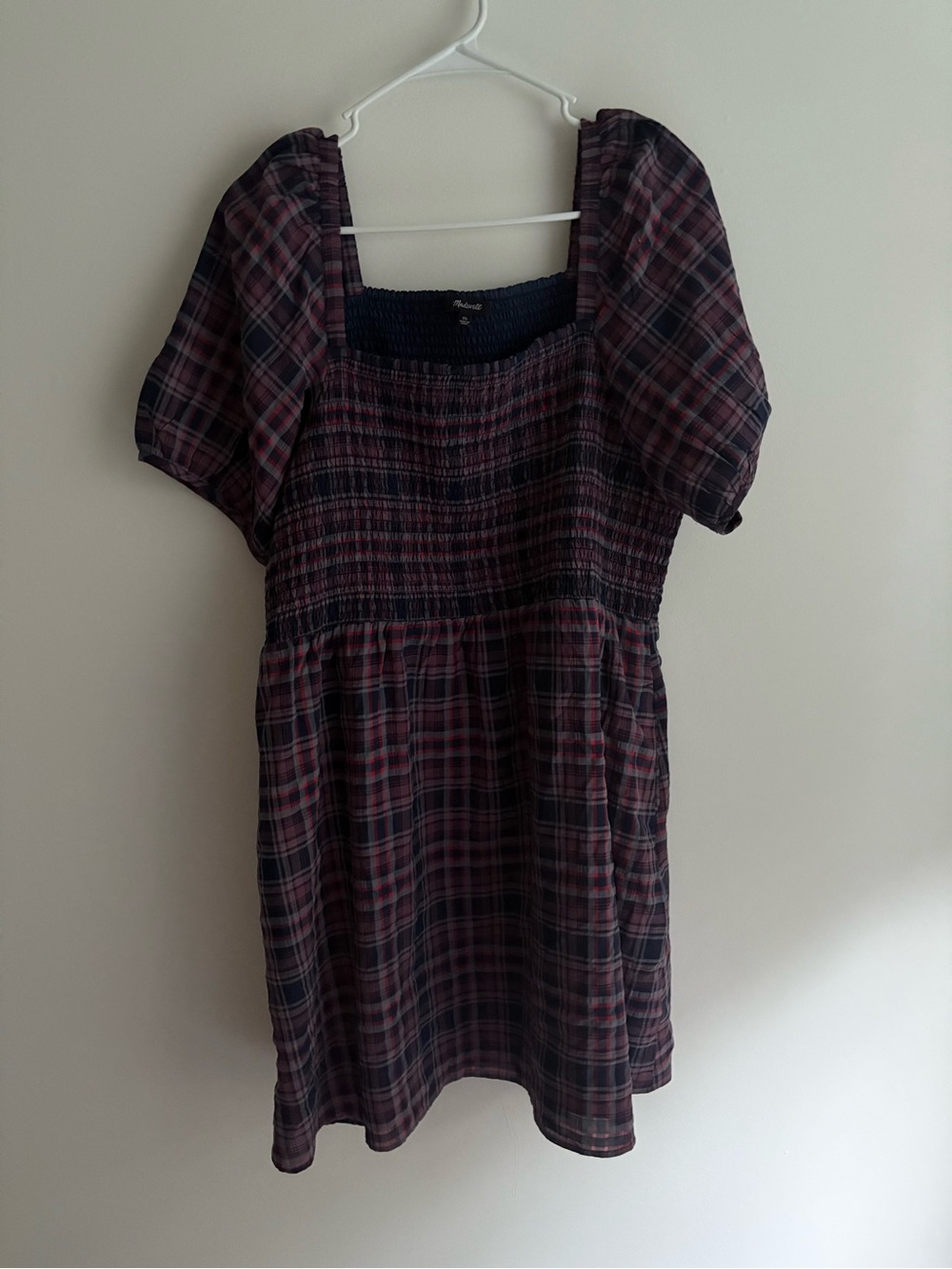 Madewell Plaid Dress